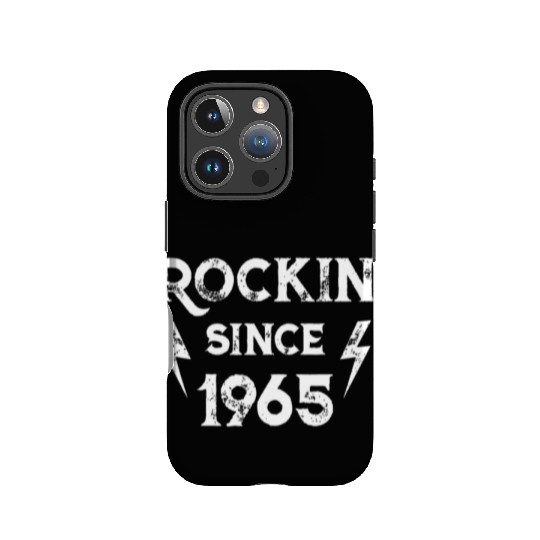 57 Year Old: Classic Rock 1965 57th Birthdayfantas IPhone Cases