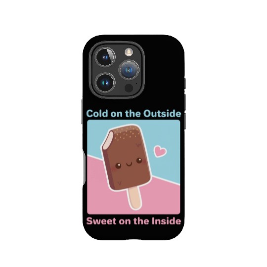 Cold on the Outside Sweet on the Inside Ice cream IPhone Cases