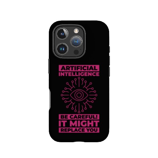 AI Machine Learning Computer Geek Technology Robot IPhone Cases