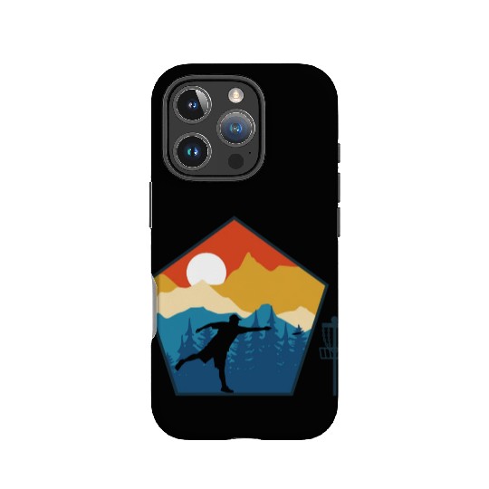 Disc Golf Disc Golfing Ultimate Frisbee Natur IPhone Cases