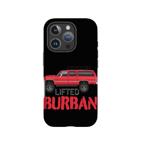 burban Cardinal Red IPhone Cases