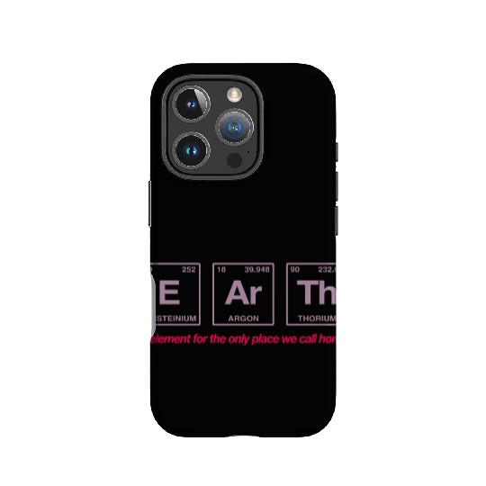 EARTH - written in elements of the periodic table IPhone Cases