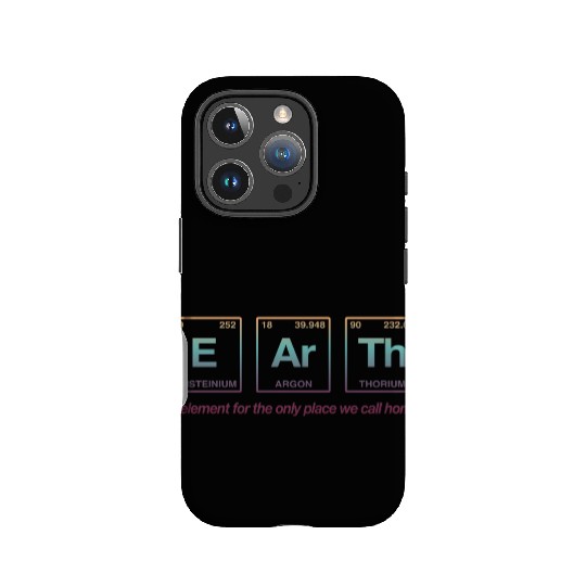 EARTH - written in elements of the periodic table IPhone Cases