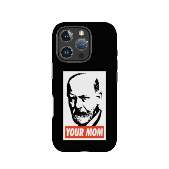 Sigmund Freud Your Mom IPhone Cases