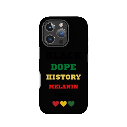Black and Proud IPhone Cases