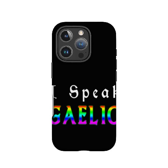 St Patricks Day Rainbow LGBT | I Speak Gaelic IPhone Cases