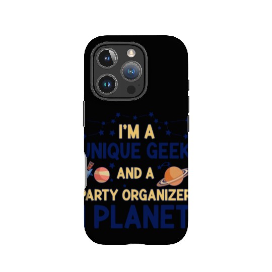 Science Theme Birthday Party Astronomy Astronaut IPhone Cases