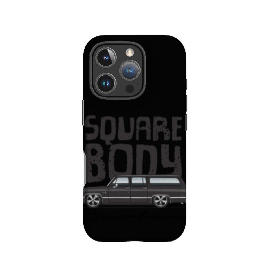 SQUARE Midnight Black IPhone Cases