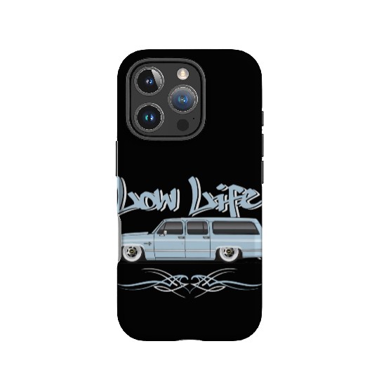 low life Light Blue IPhone Cases