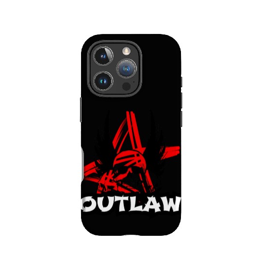 Skull - Bad Ass - Outlaw IPhone Cases