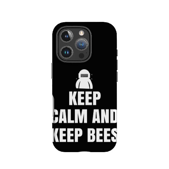 keep calm and keep bees IPhone Cases
