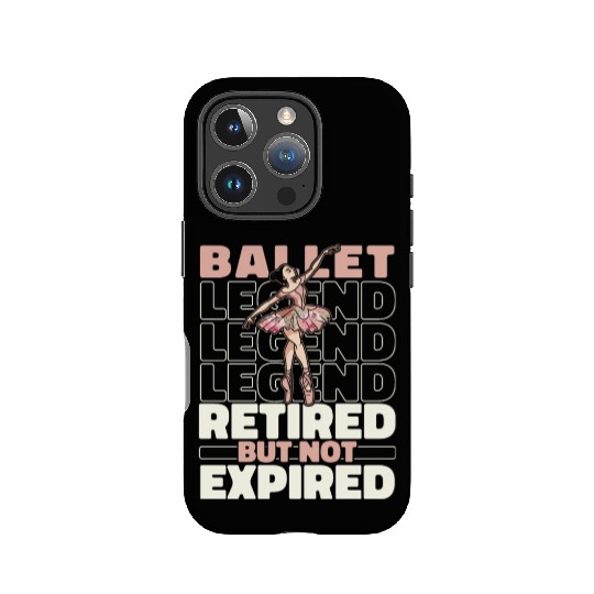 Ballet Ballerina Retired IPhone Cases