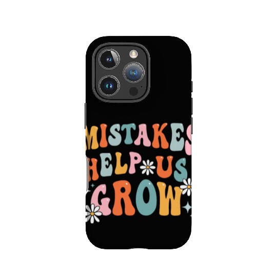 Groovy Growth Mindset Positive Retro Teacher Back IPhone Cases