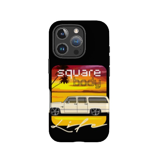 square Santa Fe Tan IPhone Cases