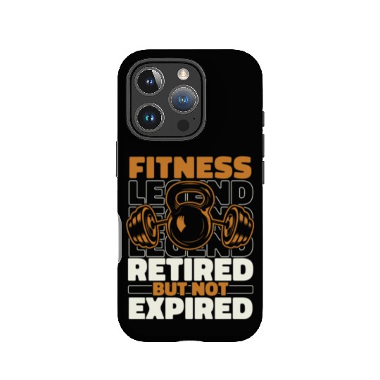 Fitness Workout Gym Retired IPhone Cases