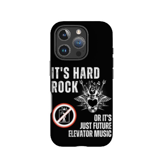 Hard Rock or Future Elevator Music IPhone Cases
