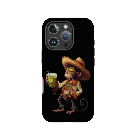 Spider Monkey Animal Lovers Mexican Cowboy Spider IPhone Cases