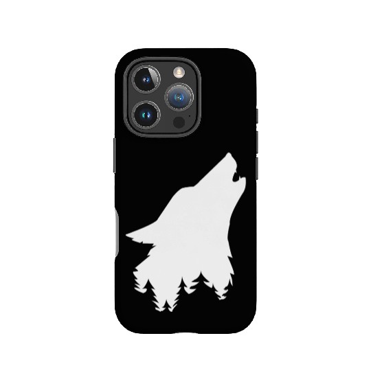 Great White Wolf for Forest IPhone Cases