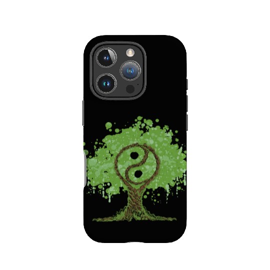 Ying Yang Tree of Life IPhone Cases