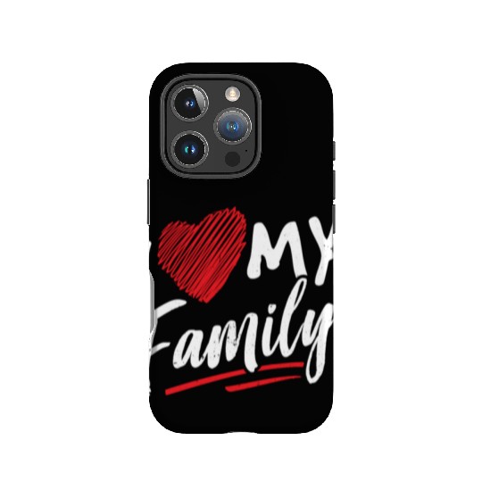 I Love My Family Gathering Families Reunion IPhone Cases