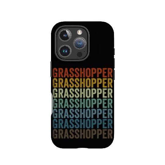 Grasshopper Entomologist Insect Lover Grasshopper IPhone Cases