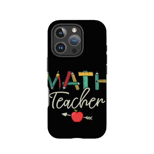 Math Teacher Student School Education IPhone Cases