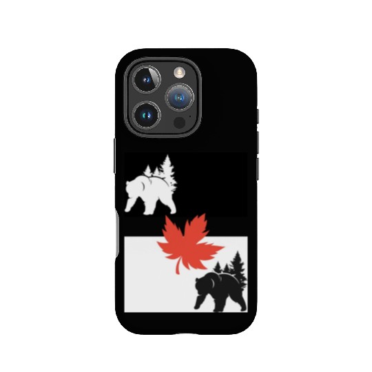 Day and Night Bears IPhone Cases