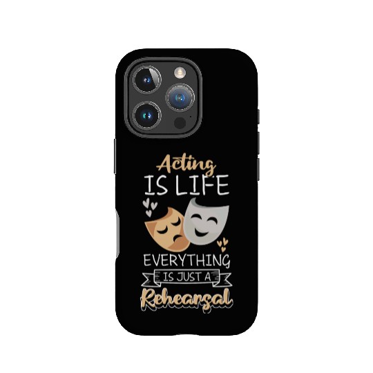 Actress Rehearsal Singer Drama Club IPhone Cases
