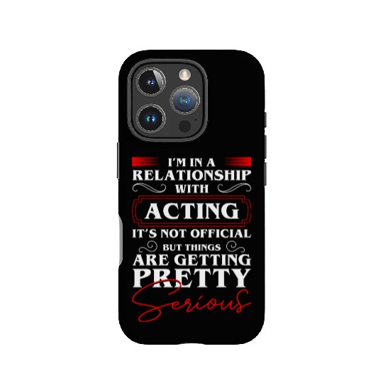 Actor Rehearsal Make-Up Drama Club IPhone Cases