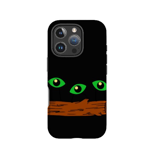 Eyes On Log IPhone Cases