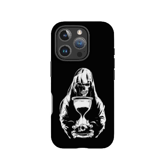 Death Grim Reaper Hourglass Heavy & Death Metal IPhone Cases