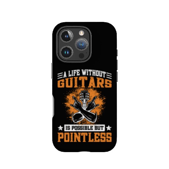Funny E Guitar Saying Electric Guitar & Guitarist IPhone Cases