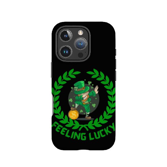 St Patricks day special feeling lucky IPhone Cases