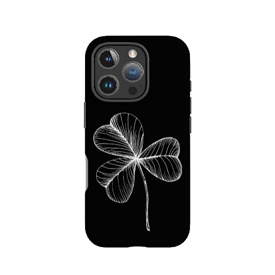 St. Patrick's Day, nice Clover IPhone Cases