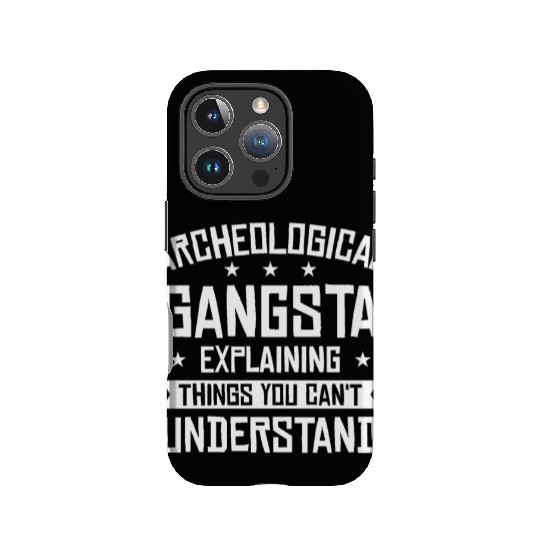 Archeology Gangsta Human History Science Artifacts IPhone Cases