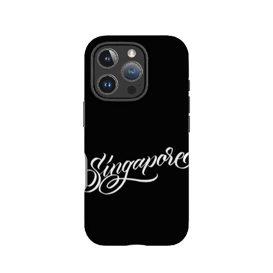 Singapore Calligraphy Graffiti Hip Hop Lettering T IPhone Cases