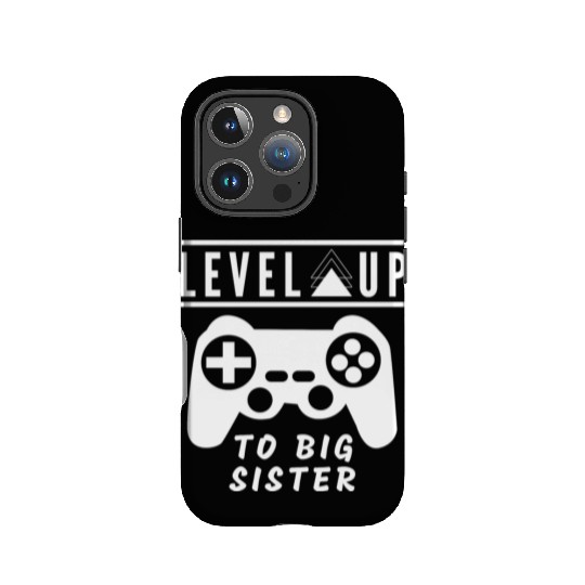 Level Up to big sister IPhone Cases