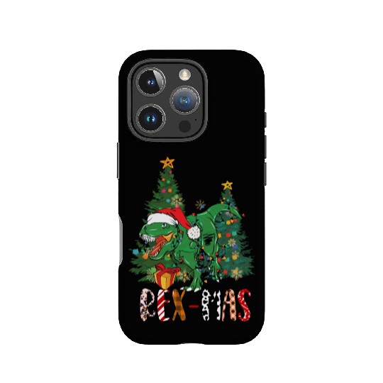 Dino dinosaur T-rex Trex Tyrannosaurus Xmas IPhone Cases