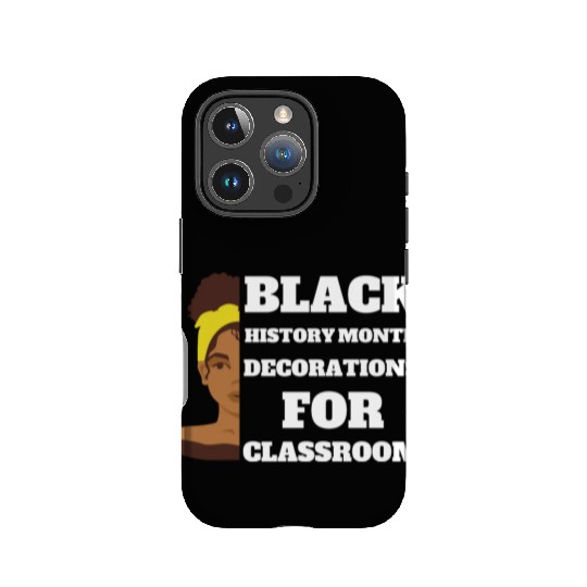 black history month decorations for classroom IPhone Cases