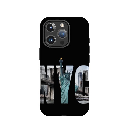 New York City - NYC Lettering IPhone Cases