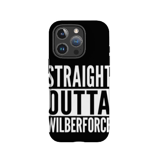 Wilberforce Straight Outta College University Alum IPhone Cases