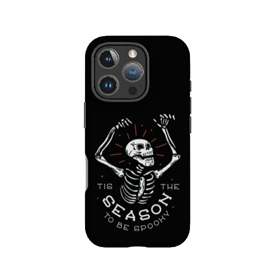 Cute creepy skeleton Cute creepy skeleton inspirat IPhone Cases