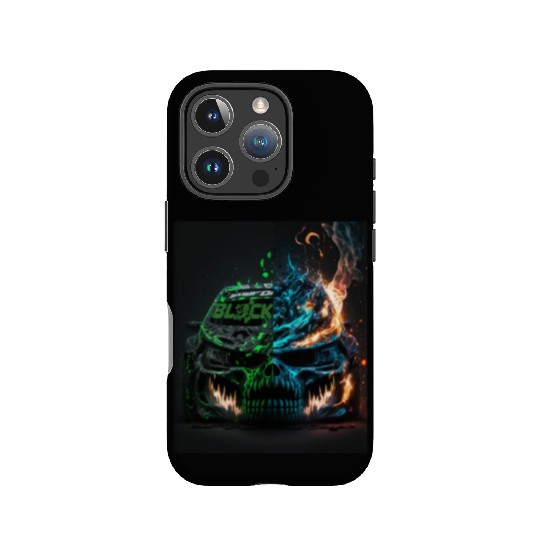 Racing Skulls Ken block IPhone Cases