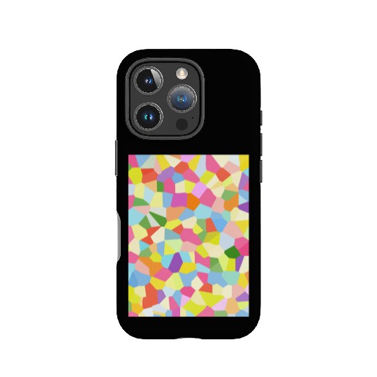 Bright Colored Crystals. Crystal Pattern IPhone Cases