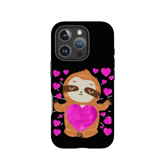 Couple love you my sloth Valentine's Day IPhone Cases