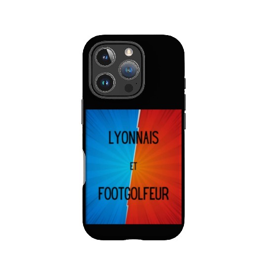 Lyonnais et footgolfeur IPhone Cases