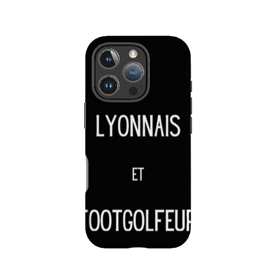 Lyonnais et footgolfeur IPhone Cases
