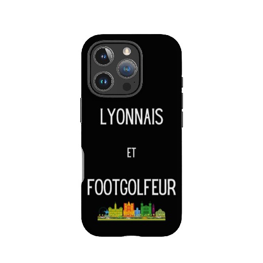 Lyonnais et footgolfeur IPhone Cases