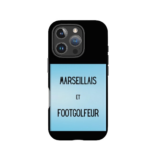 Marseillais et footgolfeur IPhone Cases