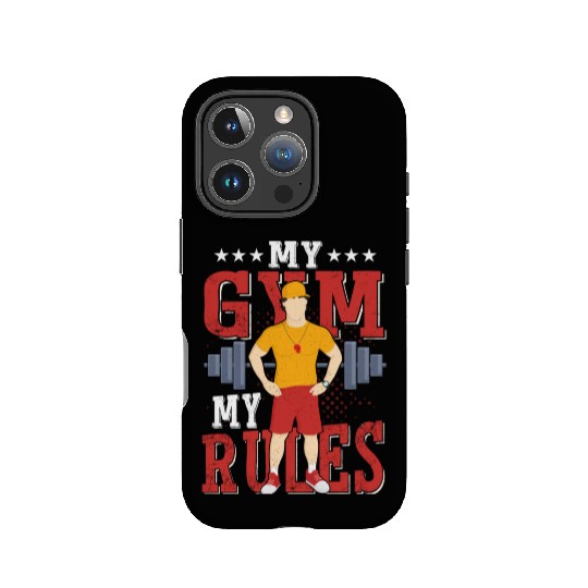My Gym My Rules School Physical Education IPhone Cases